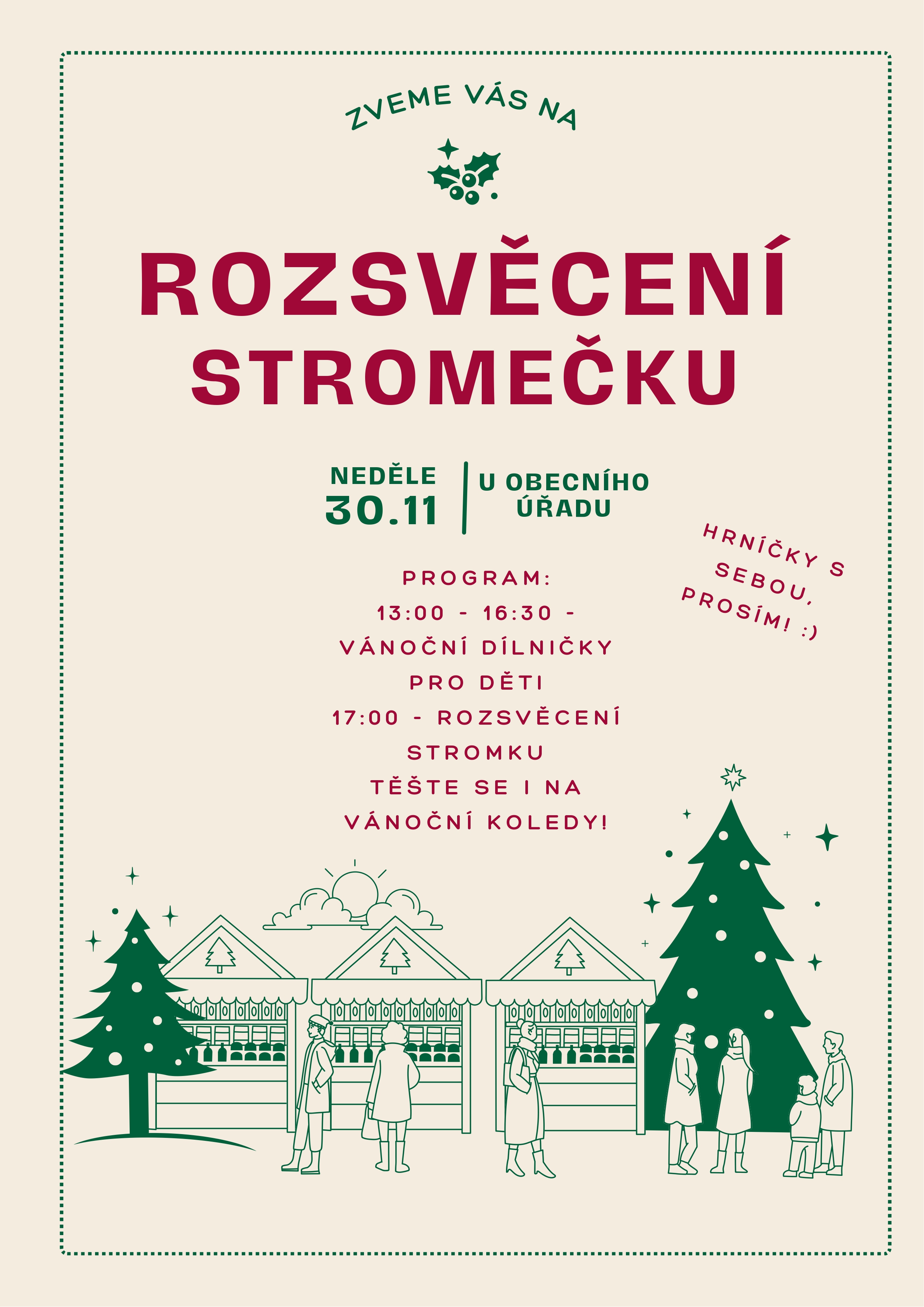 rozsvěcení stromečku devent